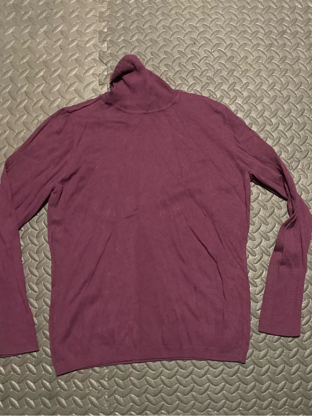 Worthington Plum Turtleneck Sweater